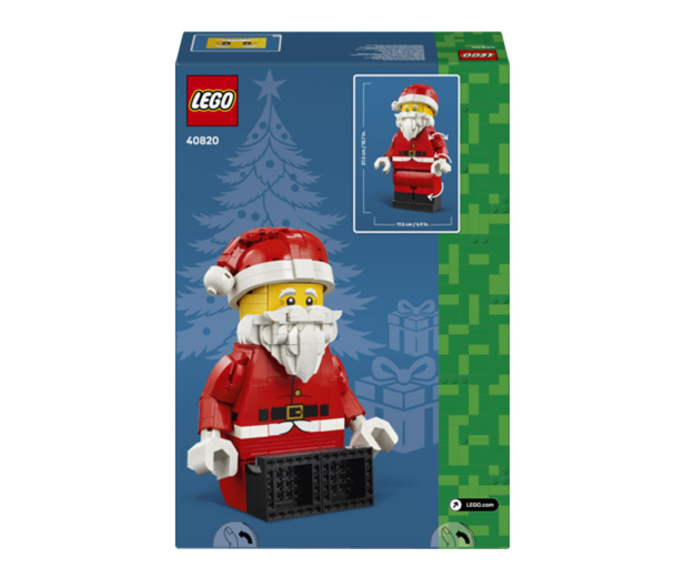 LEGO 40820 Powiększona minifigurka Świętego Mikołaja - 1577948 - zdjęcie 9